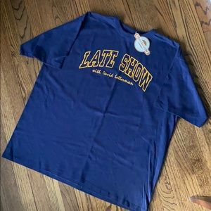 Authentic “Late Show with David Letterman” T-Shirt